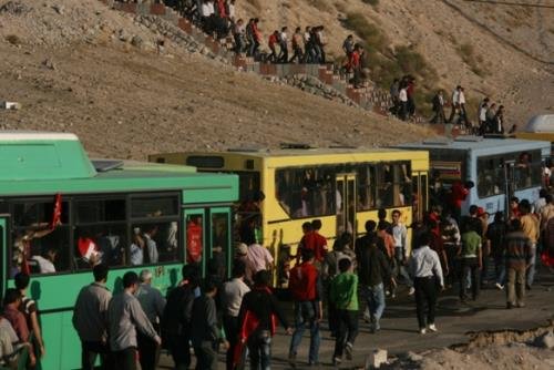 سرویس دهی اتوبوسرانی تبریز به هواداران تراکتور و گسترش