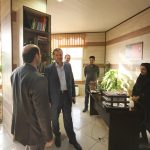 بازدید مدیرعامل سازمان سیما، منظر و فضای سبز شهری از واحدهای مختلف اداری