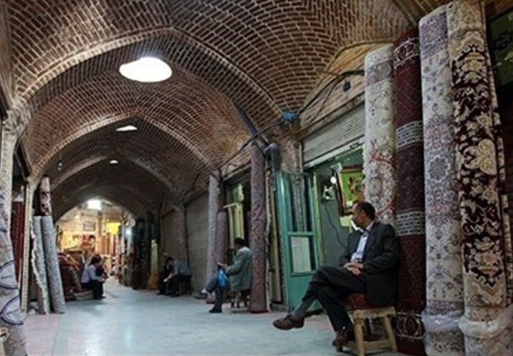 گردش مالی بازار تاریخی تبریز کمتر از ۱۰ درصد پیشینه آن است