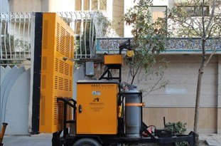 طراحی ساخت دستگاه ترمیم حرارتی آسفالت در پارک علم و فناوری آذربایجان شرقی