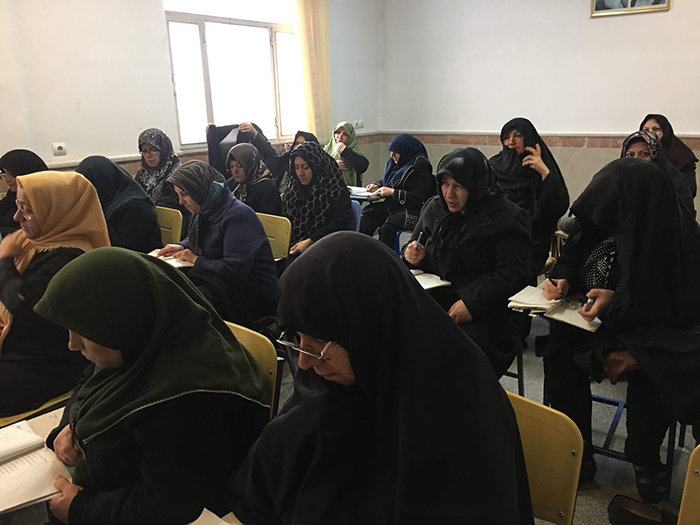 برگزاری دوره سوادآموزی به همت شهرداری منطقه ۱ در فرهنگسرای بهشتی