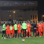 تمرین تراکتورسازان در ورزشگاه الغرافه