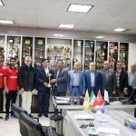 تجلیل مدیرعامل سازمان ورزش شهرداری تبریز از قهرمانان لیگ برتر شیرجه کشور
