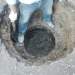 حفر چاههای جذبی در محلات جهت جمعآوری آبهای سطحی غربتبریز