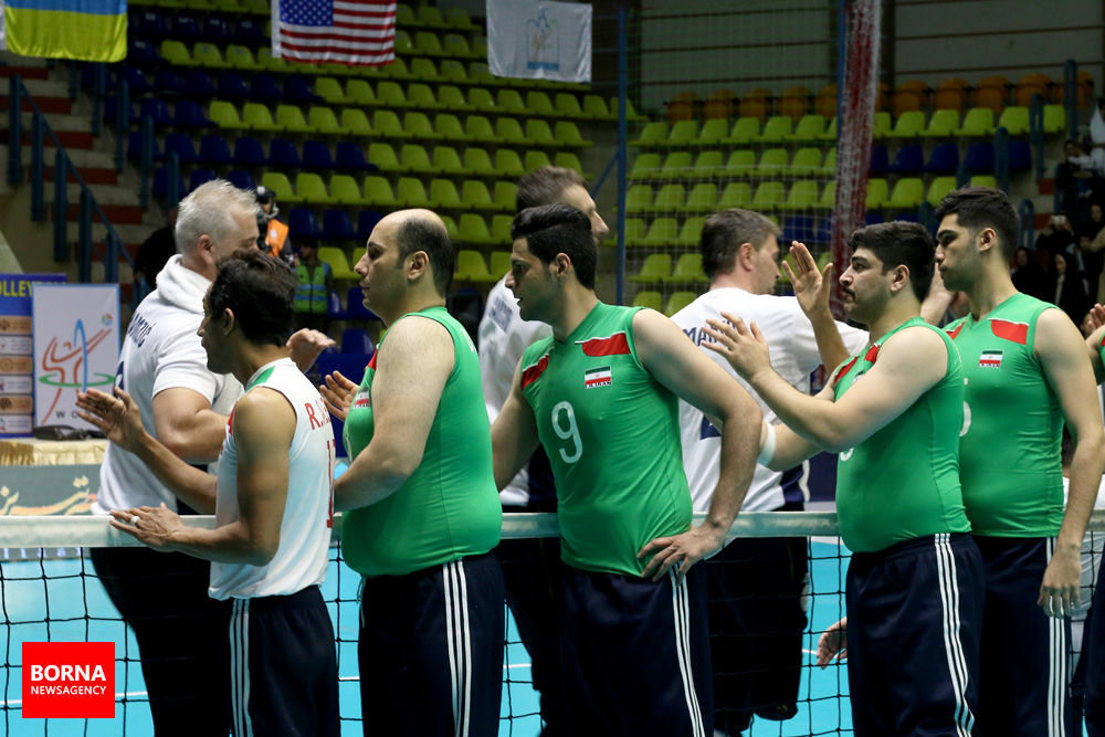 دومین روز از مسابقات لیگ جهانی والیبال نشسته در تبریز