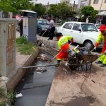 لایروبی سراسری کانال ها و آبروها با هدف جلوگیری از آبگرفتگی و آلودگی های زیست محیطی