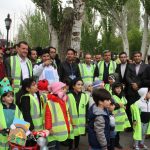 همایش بزرگ پیاده روی و مراسم روز جهانی زمین پاک برگزار شد
