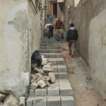 تداوم اجرای پروژه پله گذاری در مناطق کم برخوردار
