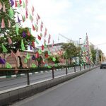 اجرای فضاسازی گسترده شهری در آستانه سفر رئیس جمهور و مراسم رویداد تبریز۲۰۱۸