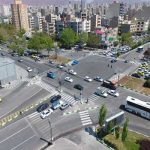 اتمام آسفالت ریزی و اصلاح هندسی فلکه خیام
