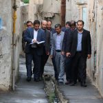 شهردار تبریز از روند اجرای طرح ساماندهی محله “چوخورلار” تبریز بازدید کرد