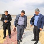 بازدید شهردار تبریز از عملیات عمرانی پارک کوهستان شهرک اندیشه