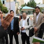 بازدید نمایندگان فدراسیون والیبال از امکانات باشگاه شهرداری تبریز