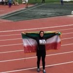 نخستین مدال دو و میدانی قهرمانی آسیا برای دختران ایرانی