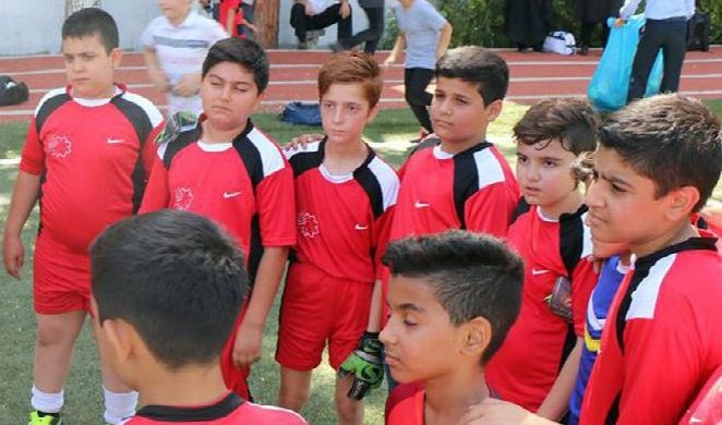 تداوم جلسه تمرینی و استعدادیابی مدرسه فوتبال شهرداری تبریز