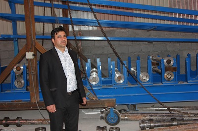 حاج علی حسن پور سردرود مدیر عامل شرکت فولاد ایمن نورآذر: در صورت حمایت های دولت می توانیم بازارهای صادراتی در کشورهای مختلف ایجاد نمائیم
