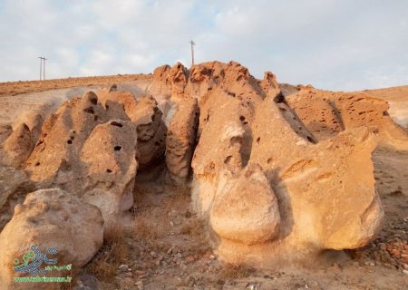 کوه‌های مریخی دیده نشده روستای زینجناب تبریز