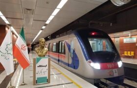 رییس جمهور چهار ایستگاه جدید قطار شهری تبریز را افتتاح کرد