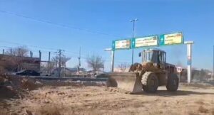 مسیر جاده تبریز – مرند پاکسازی و همسطح سازی شد