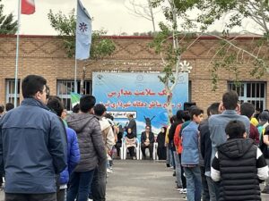 ویژه برنامه گرامیداشت روز معلم در مدرسه شهید مدنی