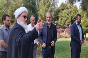 بازدید عضو شورای شهر از پارکهای غرب و شمالغرب تبریز
