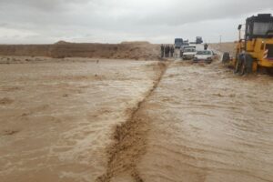 وقوع سیل در بخش چهار دانگه هوراند