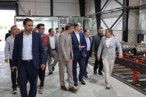 بازدید مدیرعامل شرکت انبارهای عمومی و خدمات گمرکی ایران از منطقه ویژه اقتصادی سهلان