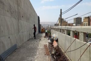 پیشرفت چشمگیر عملیات اجرایی رمپ دسترسی کوی قربانی به میدان جاوید