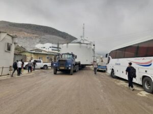 ورود تجهیزات غول‌پیکر به قلب صنعت مس ایران