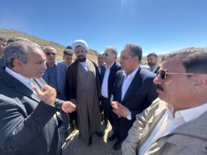 بازدید مدیرعامل آبفا کشور از طرح‌های آبرسانی بناب و خوشه‌مهر/ احداث مخزن و تقویت منابع شرب