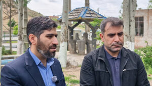 اجرای یادمان دائمی مقتل شهدای جنگ رمضان و جانمایی محل زیارت دو شهید والامقام در پارک ربع رشیدی