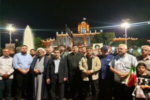 حضور پرشور کارکنان شهرداری منطقه ۴ تبریز در اجتماع بزرگ تجدید بیعت با رهبر معظم انقلاب