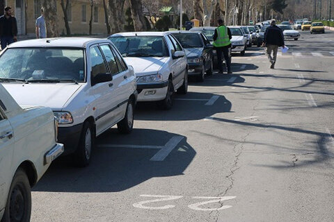۴۴۰۰ جای پارک حاشیهای تبریز در اشغال خودروهای ثابت ۴۴۰۰ جای پارک حاشیهای تبریز در اشغال خودروهای ثابت