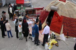 استقبال مسافران نوروزی از خدمات متنوع کمپ گردشگری میدان آذربایجان