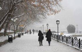 تداوم بارش برف در آذربایجان‌شرقی